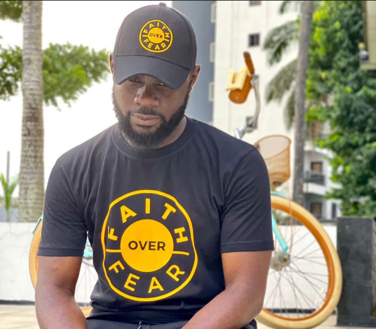 Faith Over Fear T-Shirt (Multi-color)