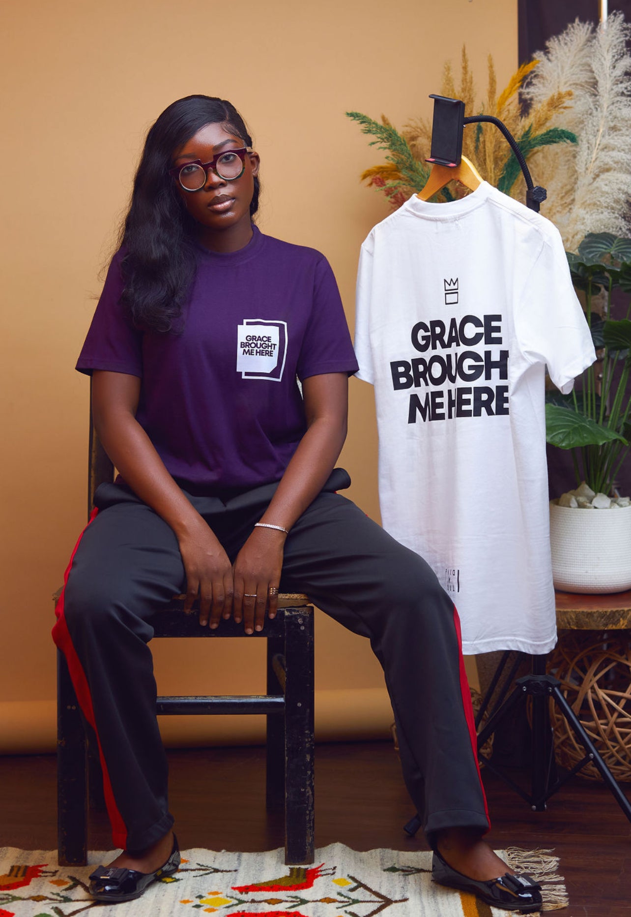 GRACE BROUGHT ME HERE T-Shirt