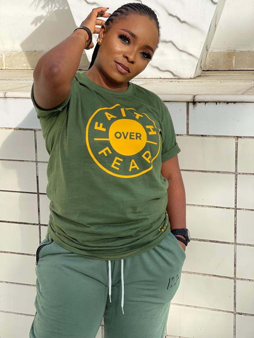 Faith Over Fear T-Shirt (Multi-color)