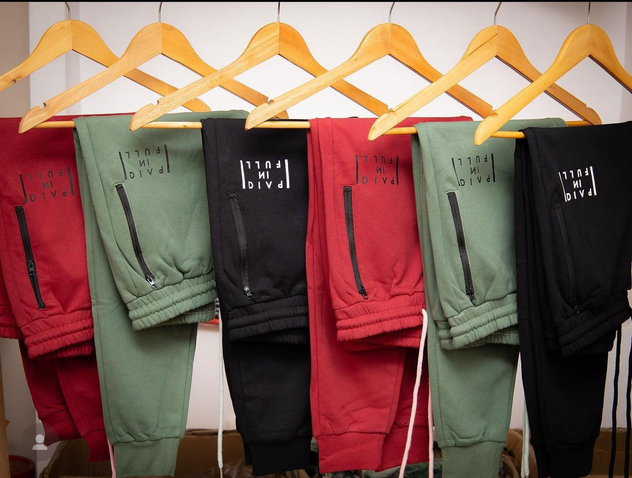 Classic Pitawears Joggers (Burgundy)
