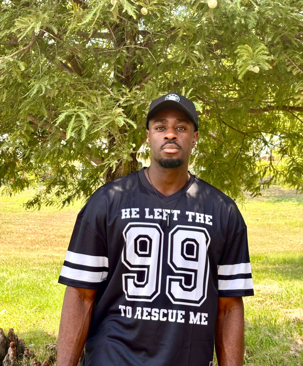 HE LEFT THE 99 TO RESCUE ME JERSEY