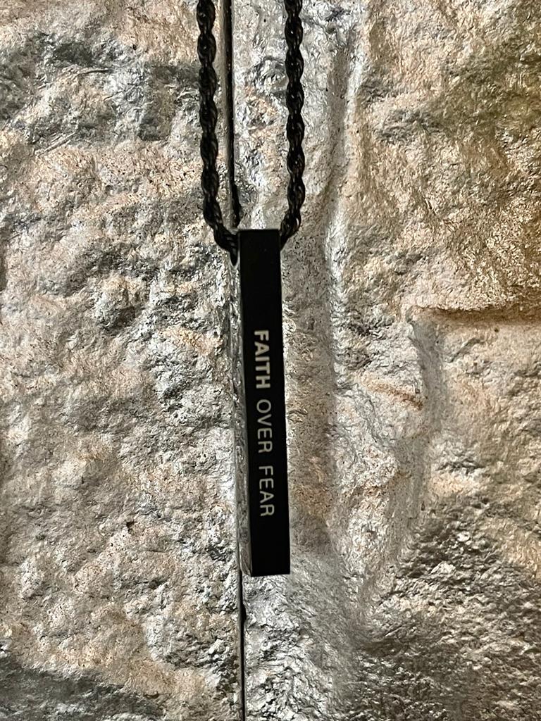 Faith over Fear Necklace