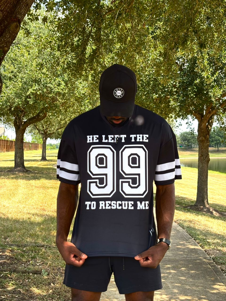 HE LEFT THE 99 TO RESCUE ME JERSEY
