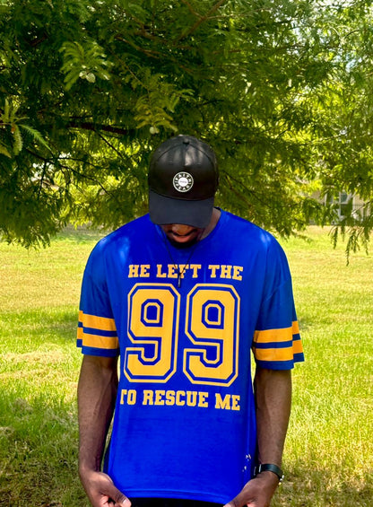 HE LEFT THE 99 TO RESCUE ME JERSEY